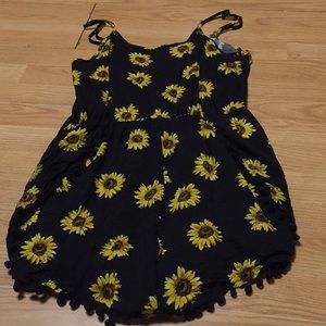 Sunflower romper